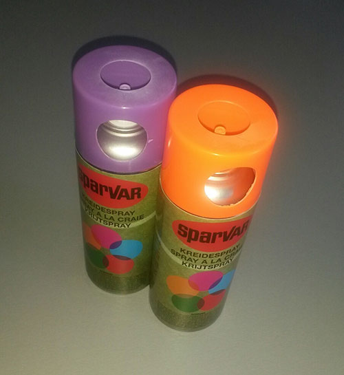 Zaailing boom definitief Krijt-Spray en Spuitkijt